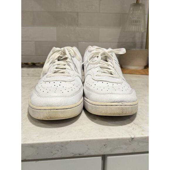 Nike Court Vision Low White 2019 Size 14 Cd5463-100 Classic Athletic gym‎ - Picture 2 of 12